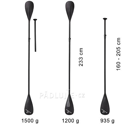Pádlo SPINERA Classic Combo 4-dílné nastavitelné pro paddleboard i kajak
