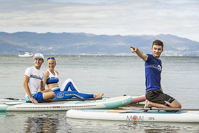 Kraťasy plavky pánské MMA PADDLEBOARDING BLACK