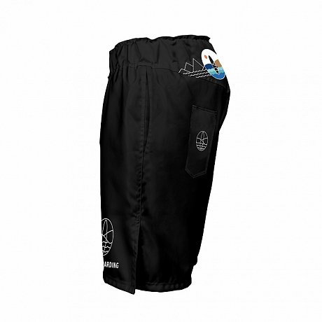 Kraťasy plavky pánské MMA PADDLEBOARDING BLACK