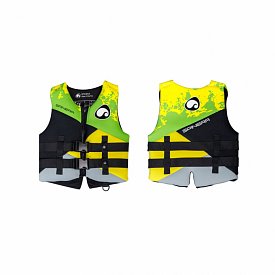 Dětská plovací vesta SPINERA Relax Youth Neopren 50N green/yellow