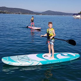 Dětská plovací vesta SPINERA Relax Youth Neopren 50N green/yellow