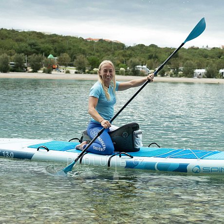 Pádlo SPINERA SupKayak Deluxe Combo 4-dílné extra dlouhé sklolaminátové nastavitelné pádlo pro paddleboard a kajak