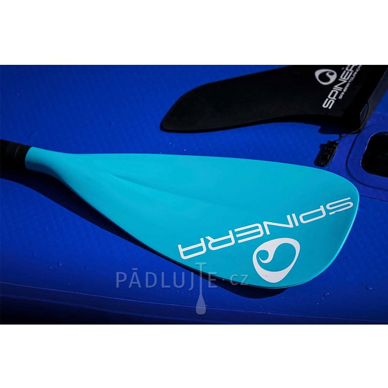 Pádlo SPINERA SupKayak Deluxe Combo 4-dílné extra dlouhé sklolaminátové nastavitelné pádlo pro paddleboard a kajak