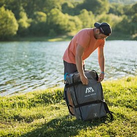Transportní batoh AQUA MARINA ZIP BACKPACK pro jednomístné nafukovací kajaky a paddleboardy