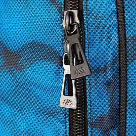 Transportní batoh AQUA MARINA Premium 90l s kolečky - modrý