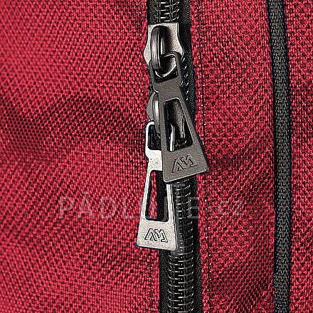 Transportní batoh AQUA MARINA Premium 90l s kolečky - červený