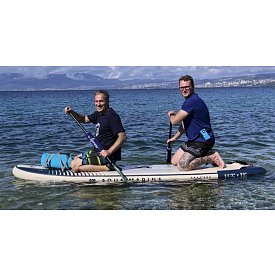 Sada pro pádlování v sedě - pádlo Aquamarina Ripple + sedačka Yate