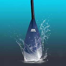 Pádlo AQUA MARINA PASTEL tmavě modrá 3-dílné nastavitelné pro paddleboard