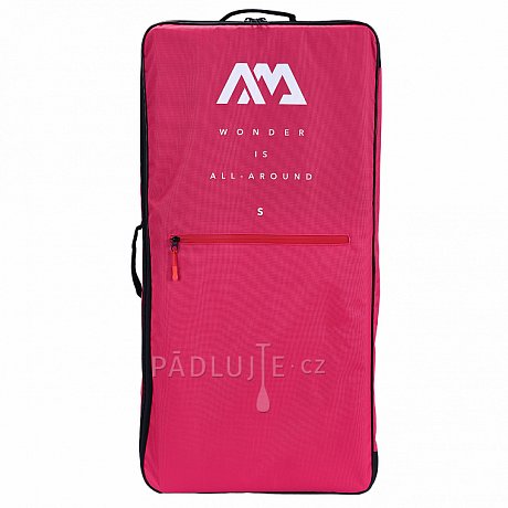 Transportní batoh AQUA MARINA ZIP BACKPACK S malinová pro paddleboardy