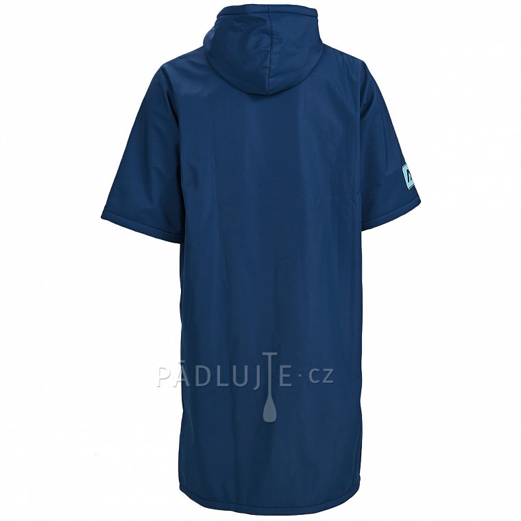 Pončo Aqua Marina Water-repellent Thermal (Navy) pro snadné převlékání v chladném počasí - L