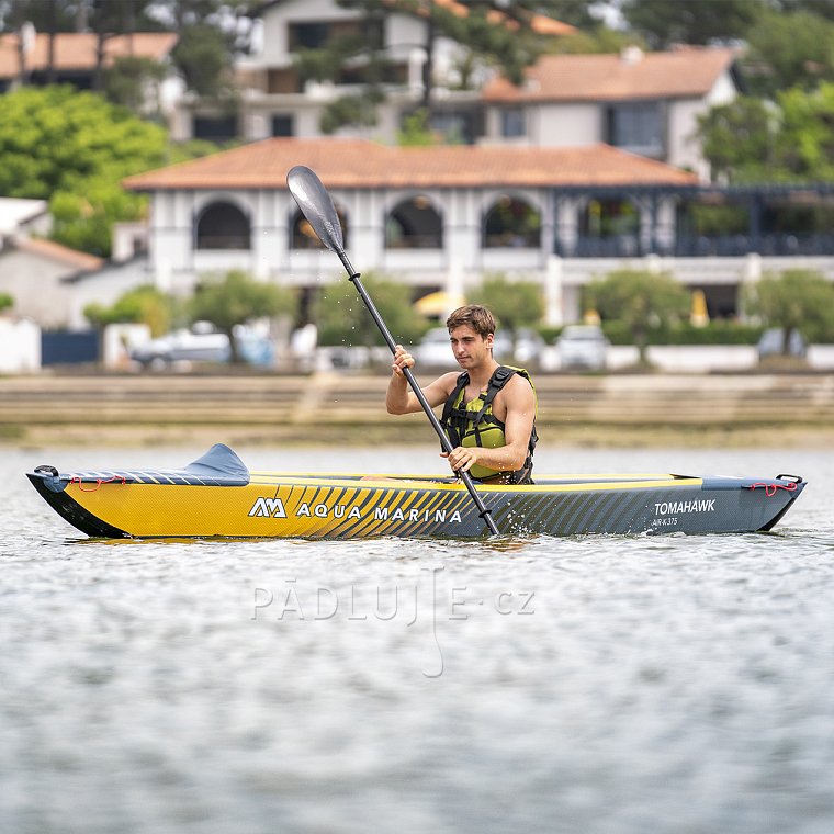 Kajak AQUA MARINA TOMAHAWK AIR-K 375 model 2023 - jednomístný nafukovací