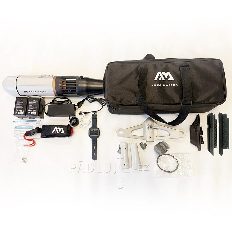 AQUA MARINA BlueDrive X PRO 2026 skútr nebo motor k paddleboardu, kajaku - 2x baterie, 1x nabíječka - MODEL 3.0