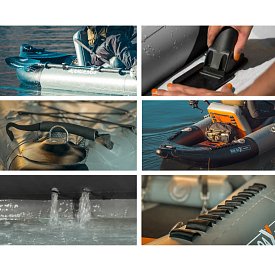 Kajak AQUADESIGN Koloa X'Perience 2 360 - nafukovací dvoumístný