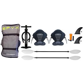 Kajak AQUADESIGN EPYX 380 - nafukovací dvoumístný