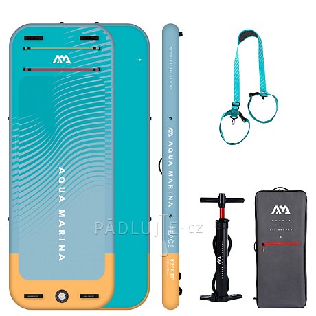 Nafukovací platforma AQUA MARINA Peace pro cvičení na vodě