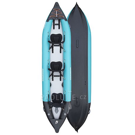 Kajak AQUADESIGN Koloa 400 - nafukovací trojmístný