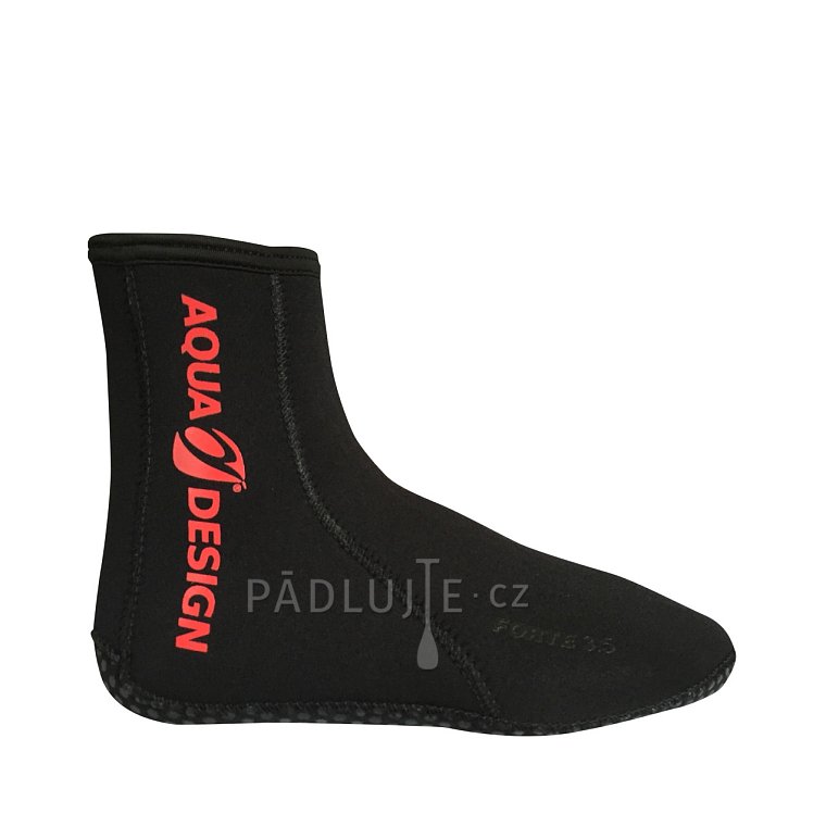 Neoprenové ponožky AQUADESIGN Forte BLACK