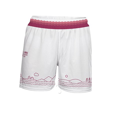 Kraťasy dámské PADDLEBOARDING PINK volné