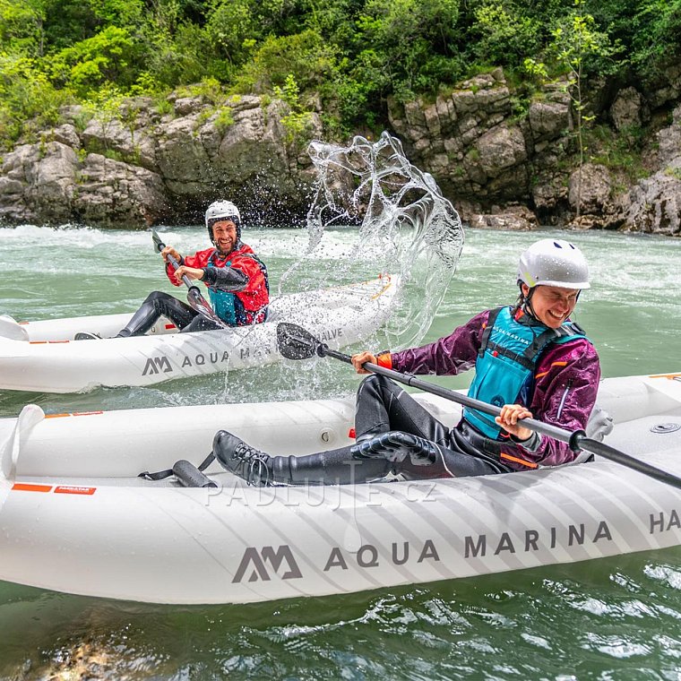 Kajak AQUA MARINA HALVE -1 nebo 2 místný - nafukovací 2024
