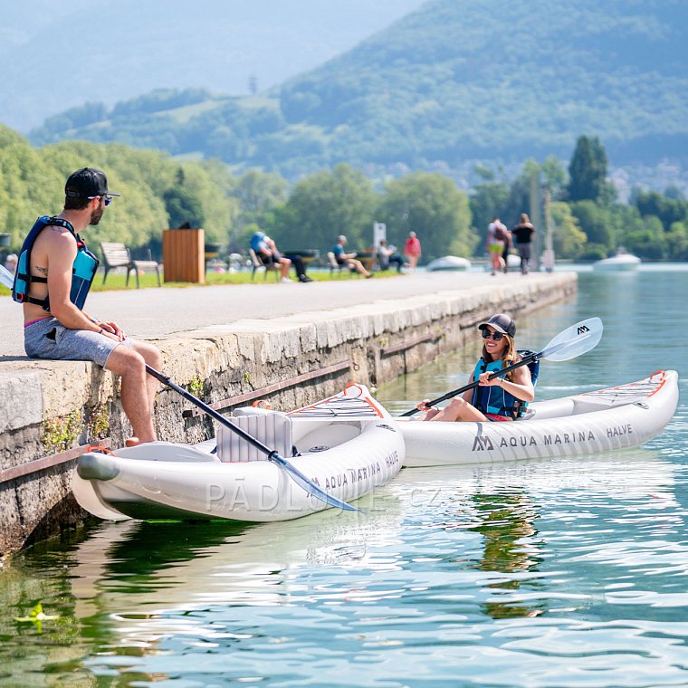 Kajak AQUA MARINA HALVE - 1 nebo 2 místný - nafukovací 2024
