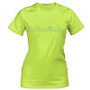 Tričko dámské PADDLEBOARDING NEON GREEN lycra krátký rukáv