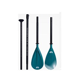 Pádlo AQUA MARINA Dual Tech Combo zelené 4-dílné nastavitelné pádlo pro paddleboard i kajak model