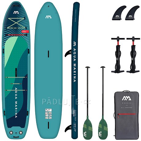 Paddleboard AQUA MARINA SuperTrip 14'0 Tandem - nafukovací