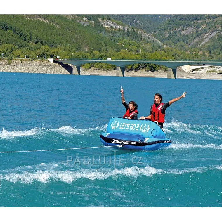 Tažitelný člun SPINERA LET´s GO 2 towable dvoumístný nafukovací