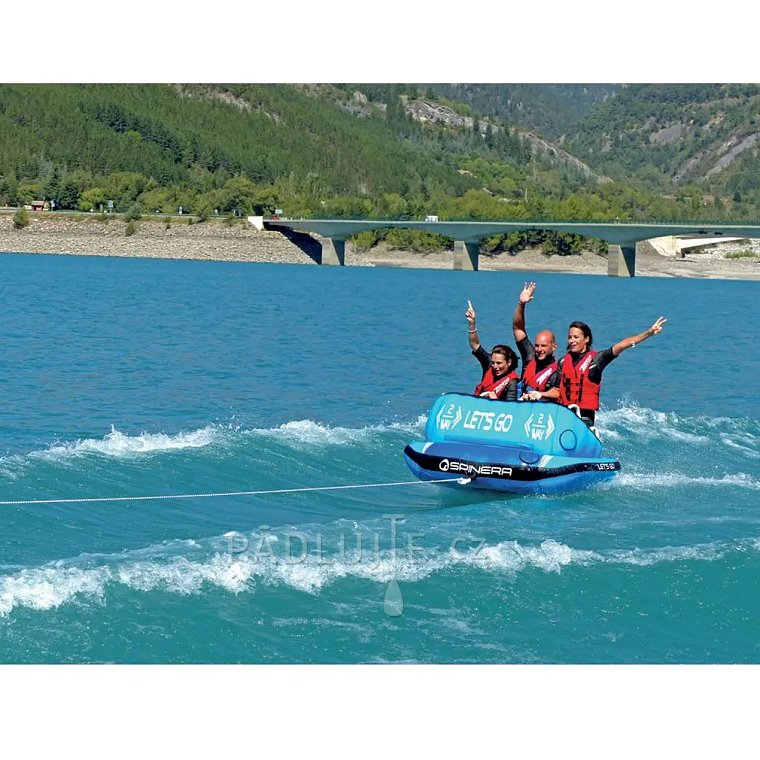 Tažitelný člun SPINERA LET's GO 2 towable dvoumístný nafukovací
