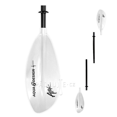 Pádlo AQUADESIGN K1 ATTAK 4D kajakové