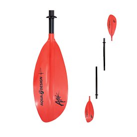 Pádlo AQUADESIGN K1 ATTAK 4D kajakové