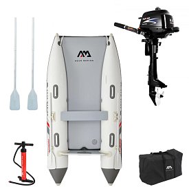 Člun AQUA MARINA Aircat 3,35m AD BT-AC335 - nafukovací člun s vysokotlakou podlahou