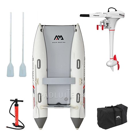 Člun AQUA MARINA Aircat 3,35m AD BT-AC335 - nafukovací člun s vysokotlakou podlahou