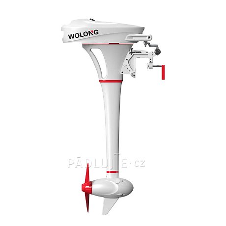 Lodní elektrický motor WOLONG ​FLOWSTAR 1,5 kW S - přívěsný s baterií
