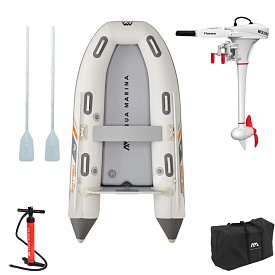 Člun AQUA MARINA U-DeLuxe 2,98m AD BT-UD298 - nafukovací člun s vysokotlakou podlahou