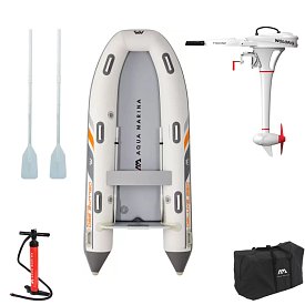 Člun AQUA MARINA U-DeLuxe 3,5m AD BT-UD350 - nafukovací člun s vysokotlakou podlahou