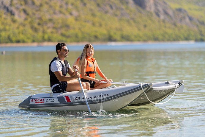 Člun AQUA MARINA Aircat 2,85m AD BT-AC285 - nafukovací člun s vysokotlakou podlahou