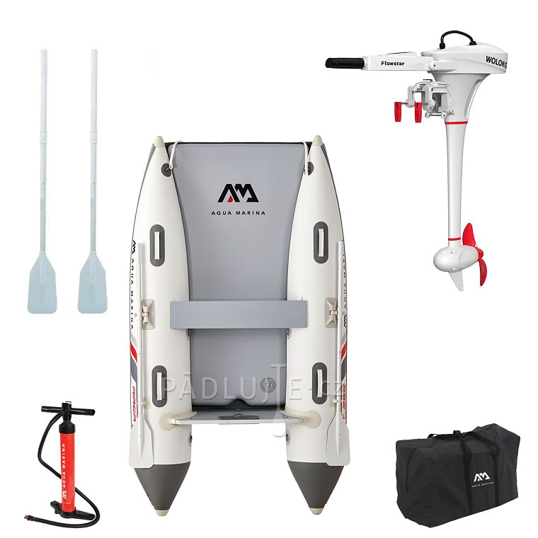 Člun AQUA MARINA Aircat 2,85m AD BT-AC285 - nafukovací člun s vysokotlakou podlahou