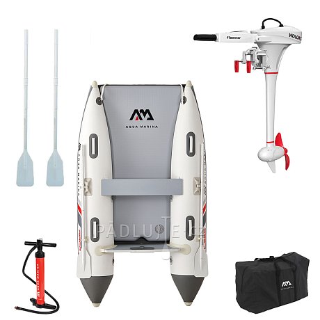 Člun AQUA MARINA Aircat 2,85m AD BT-AC285 - nafukovací člun s vysokotlakou podlahou