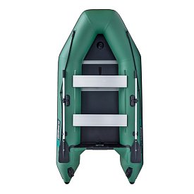 Člun GLADIATOR LIGHT AK300WF green - nafukovací člun s dřevěnou podlahou