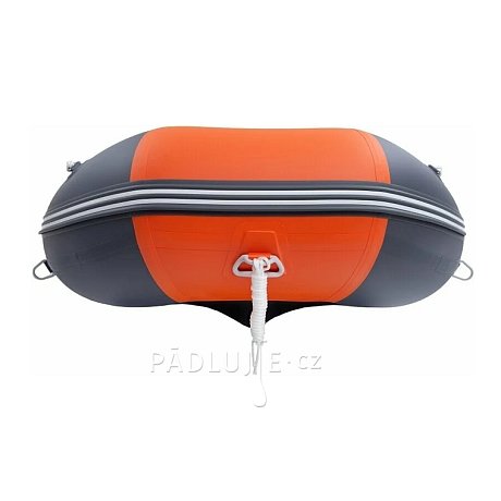 Člun GLADIATOR CLASSIC B330AL orange dark grey - nafukovací člun s hliníkovou podlahou