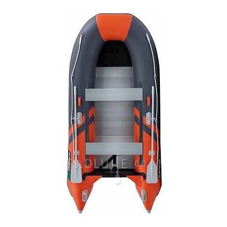 Člun GLADIATOR CLASSIC B330AL orange dark grey - nafukovací člun s hliníkovou podlahou