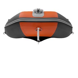 Člun GLADIATOR ACTIVE C370AL orange dark grey - nafukovací člun s hliníkovou podlahou