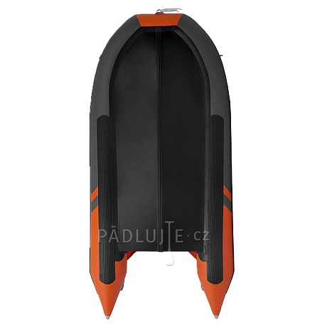 Člun GLADIATOR ACTIVE C370AL orange dark grey - nafukovací člun s hliníkovou podlahou