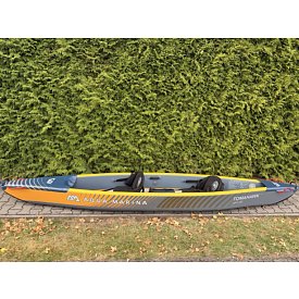 Kajak AQUA MARINA TOMAHAWK AIR-K 440 -dvoumístný nafukovací - BEZ PÁDEL - POUŽITÉ ZBOŽÍ