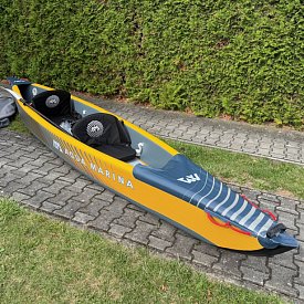 Kajak AQUA MARINA TOMAHAWK AIR-K 440 -dvoumístný nafukovací - BEZ PÁDEL - POUŽITÉ ZBOŽÍ