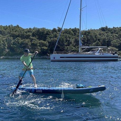 Paddleboard F2 AXXIS SMU 10'6 COMBO NAVY BLUE - nafukovací