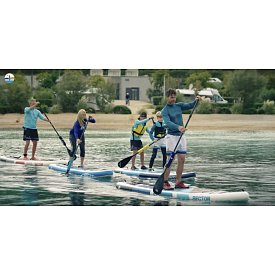 Paddleboard F2 SECTOR 10'5 COMBO RED/ORANGE - nafukovací