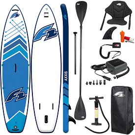 Paddleboard F2 AXXIS SMU 12'2 COMBO LIGHT BLUE s pádlem - nafukovací paddleboard