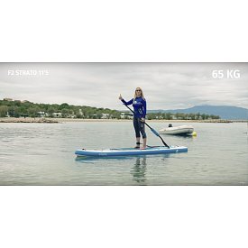 Paddleboard F2 AXXIS SMU 12'2 COMBO LIGHT BLUE s pádlem - nafukovací paddleboard